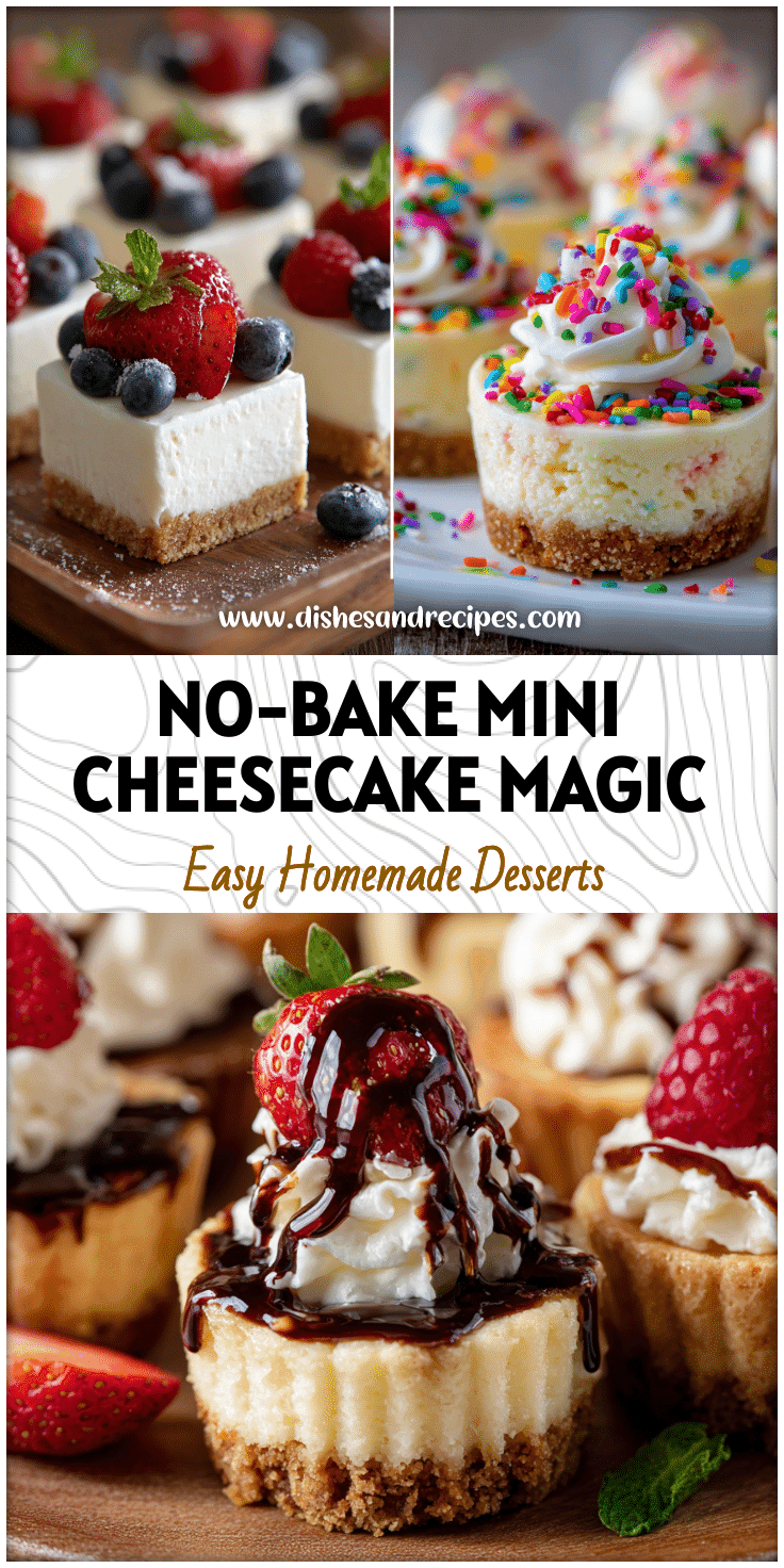 Mini Cheesecake Bites – Easy No-Bake Dessert for Parties & Showers